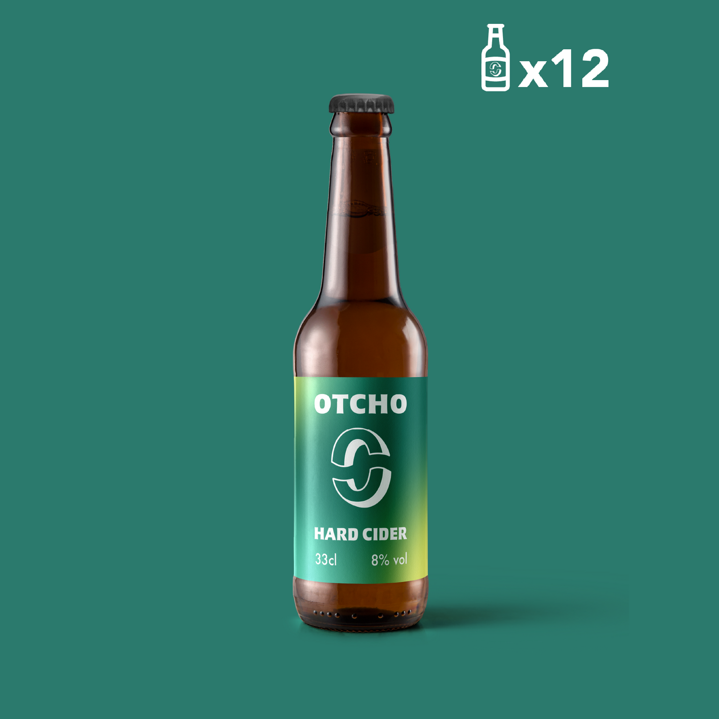Pack 12 Bouteilles 33cl - Otcho - Hard Cider - 8% vol.