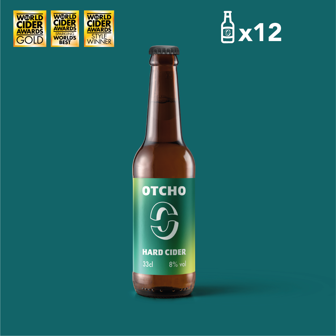 Pack 12 Bouteilles 33cl - Otcho - Hard Cider - 8% vol.
