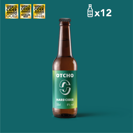Pack 12 Bouteilles 33cl - Otcho - Hard Cider - 8% vol.
